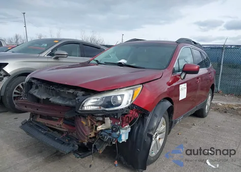 2016 Subaru Outback 2.5I Premium из США, поврежденный, VIN 4S4BSACC9G3327208